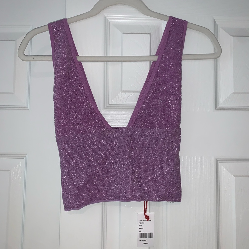 Sparkly Purple Tank